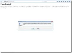HTTP Basic Authentication Login