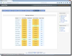 openfiler-web-ui-services-01 Configure Openfiler 14