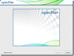 Openfiler Installation 1