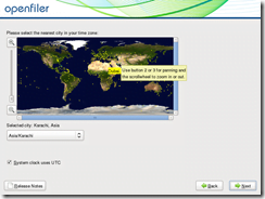 Openfiler Installation 9