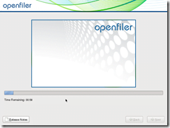 Openfiler Installation 12