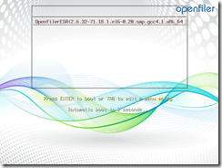 Openfiler Installation 15