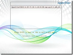 Openfiler Installation 15