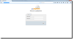 PHPMyAdmin Login