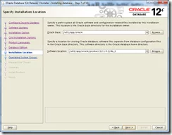 Oracle 12c Installation 7