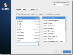 Installing CentOS 7 - 2