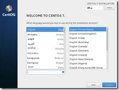 Installing CentOS 7 - 2