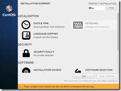 Installing CentOS 7 - 3