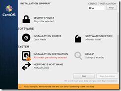 Installing CentOS 7 - 5