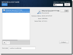 Installing CentOS 7 - 13