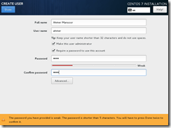 Installing CentOS 7 - 22