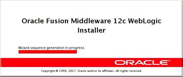 Oracle Weblogic Server 12c Installer