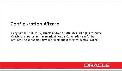 Weblogic Configuration Wizard