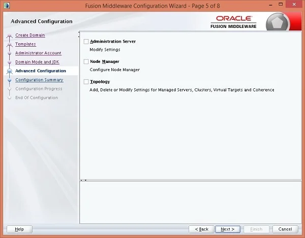 Weblogic Server Advanced Configuration