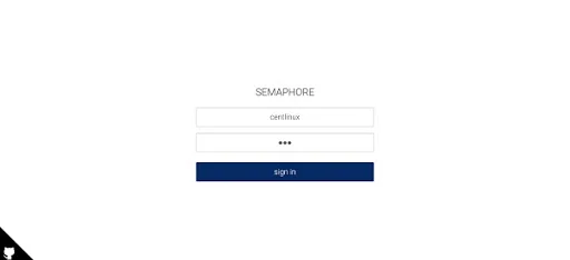 Ansible GUI Login