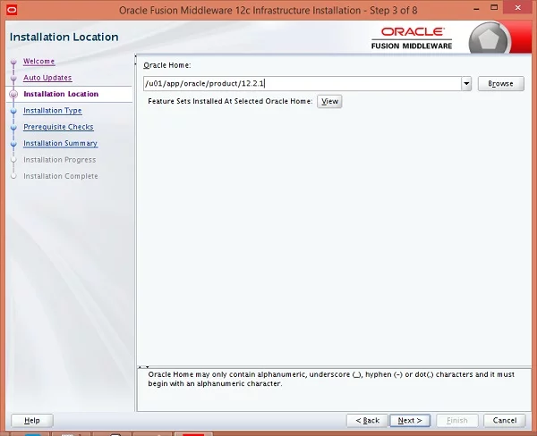FMW Installation Location