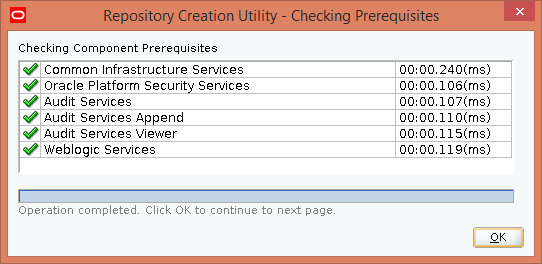 Repository Creation Utility - Checking Prerequisites