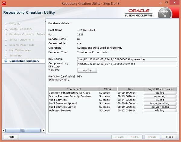 RCU - Completion Summary