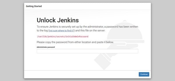 Unlock Jenkins 1