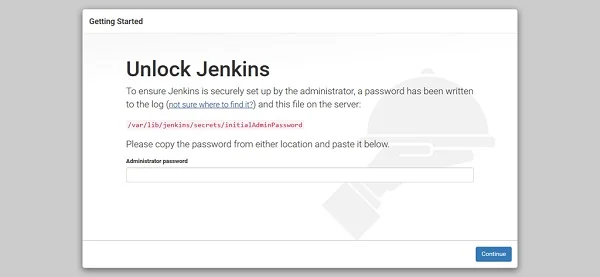 Unlock Jenkins 1