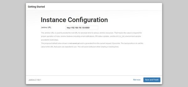 Jenkins Instance Configuration