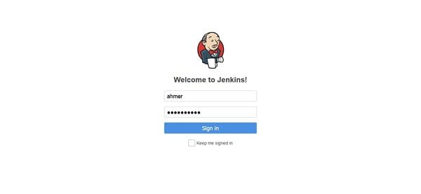 Jenkins Login