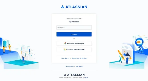 05-install-jira-software-server-centos-8-atlassian-login Atlassian Login