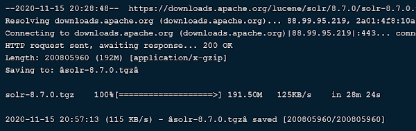 Download Apache Solr