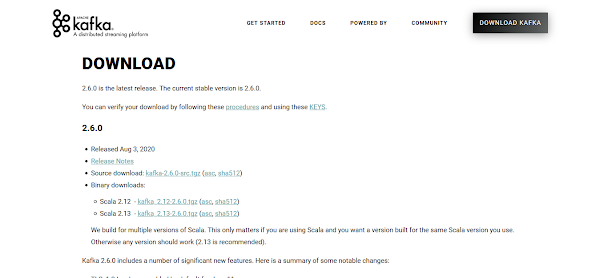 Apache Kafka Downloads