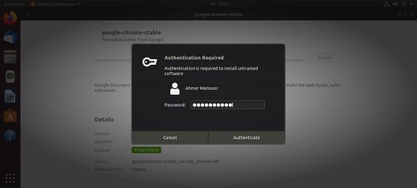 Ubuntu Authentication