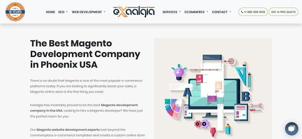 Exaalgia website