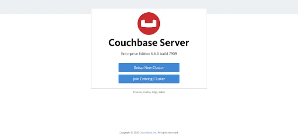 Couchbase Cluster Setup