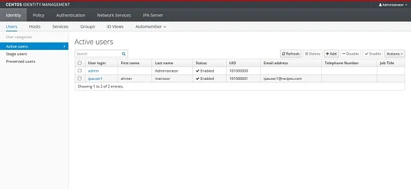 02-freeipa-web-ui-dashboard FreeIPA Active Users