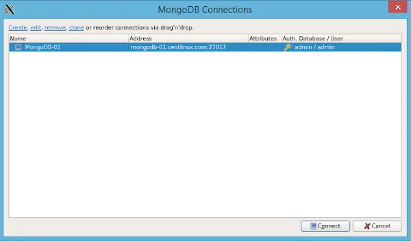Robo 3T - Connection Added