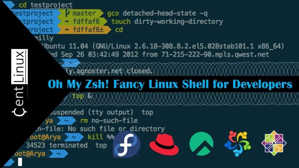 Install Oh My Zsh! Fancy Linux Shell for Developers