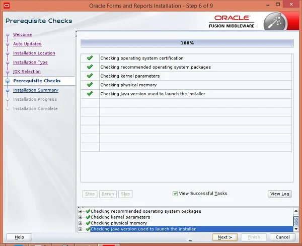 FMW - Prerequisite Checks