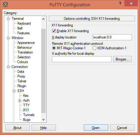 PuTTY Configuration 2