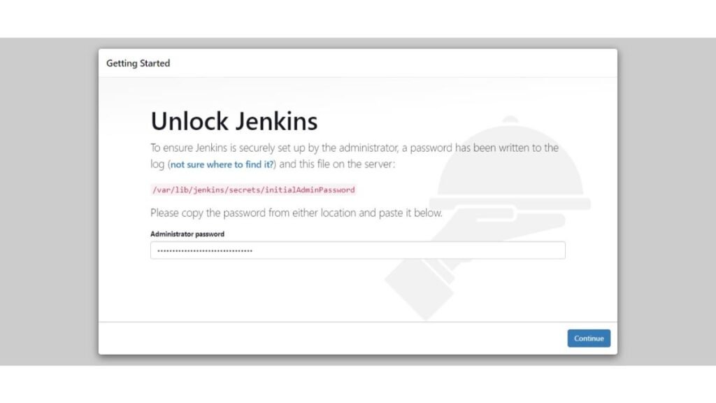 Unlock Jenkins