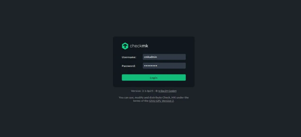 How to install Checkmk on Rocky Linux 9 5 Checkmk Dashboards Login