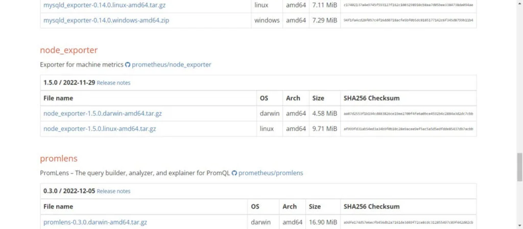 How to install Prometheus on Rocky Linux 9 8 Download Node Exporter
