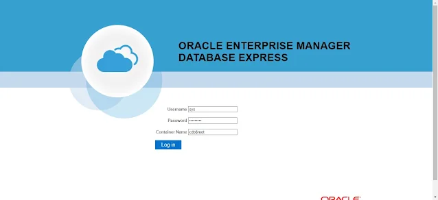 Install Oracle XE 21c on Rocky Linux 8 2 Sign in to Oracle EM Express