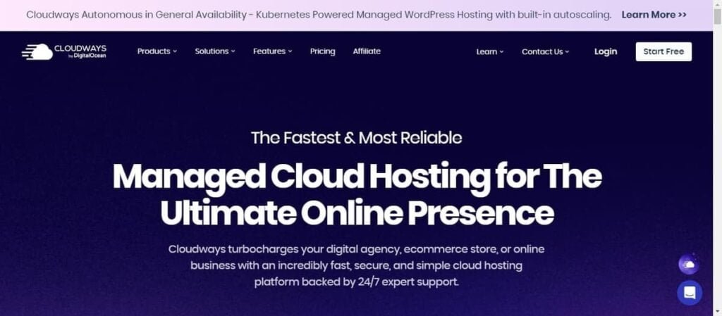 Cloudways Cloud Server Providers