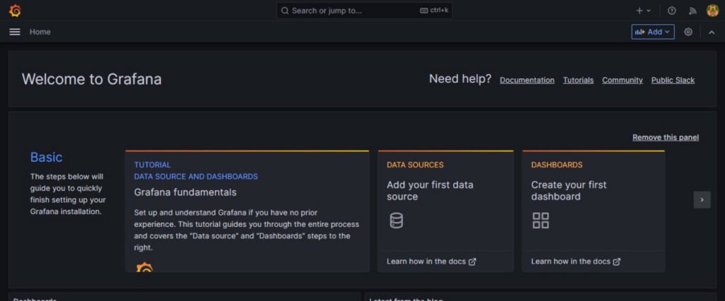 Grafana Dashboard