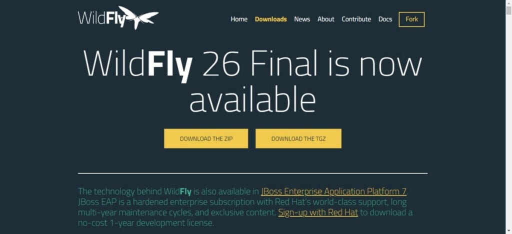 WildFly Downloads