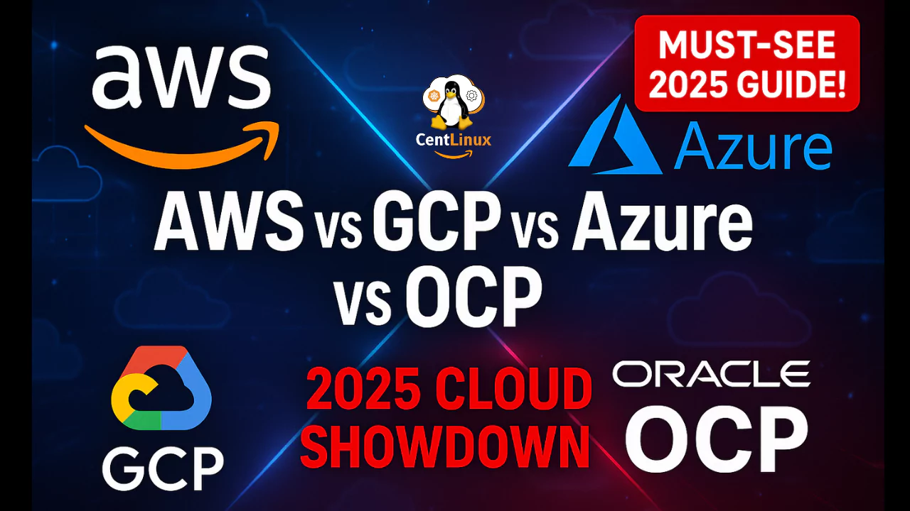 AWS vs GCP vs Azure vs OCP