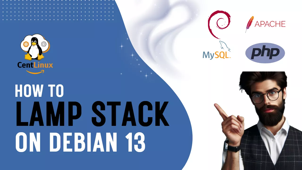 How to install LAMP Stack on Debian 13 1 How to install LAMP Stack on Debian 13
