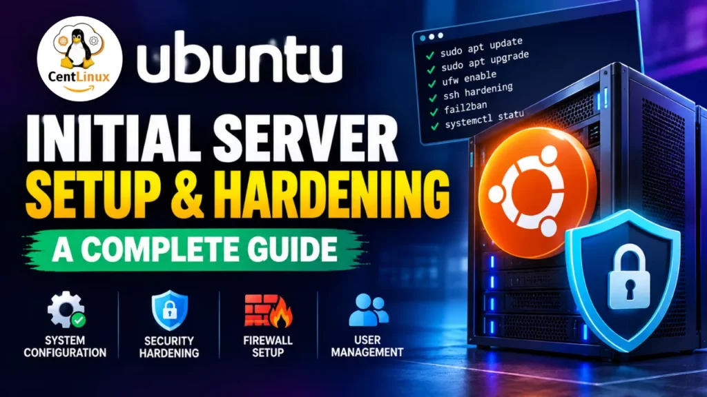 Ubuntu Initial Server Setup and Hardening: A Complete Guide 1 Ubuntu Initial Server Setup and Hardening: A Complete Guide