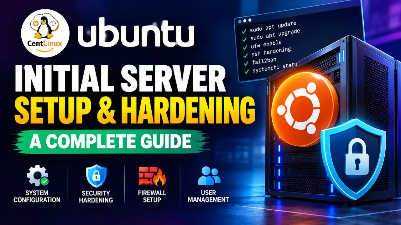 Ubuntu Initial Server Setup and Hardening: A Complete Guide